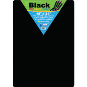 Black Dry Erase Board, 18" x 24"