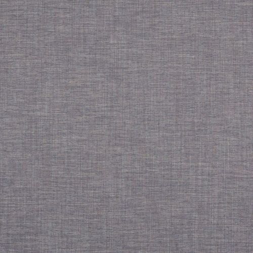Gray woven fabric panel, evenly textured with crosshatched threads, hanging flat and covering the frame; neutral indoor lighting, no visible furnishings or view.
