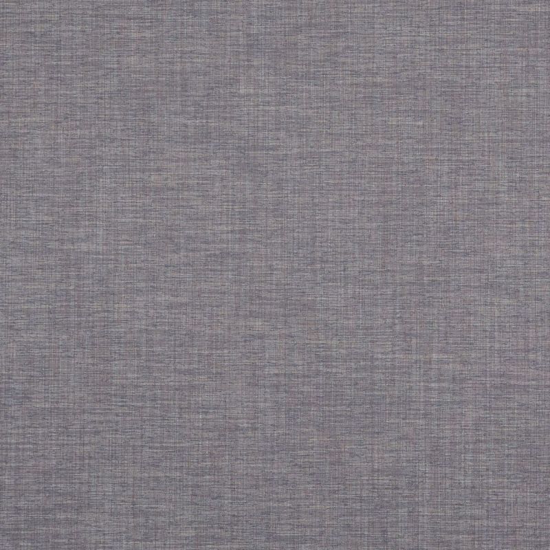 Gray woven fabric panel, evenly textured with crosshatched threads, hanging flat and covering the frame; neutral indoor lighting, no visible furnishings or view.