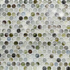 Tozen Arsenic 3/4″ Penny Round Mosaic Natural