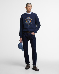 Carlisle Graphic Sweatshirt Sapphire Navy