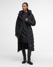 Pufferjacke Freya Black/Onyx Tartan
