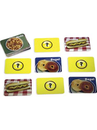 Photographic Memory Matching Game, Food