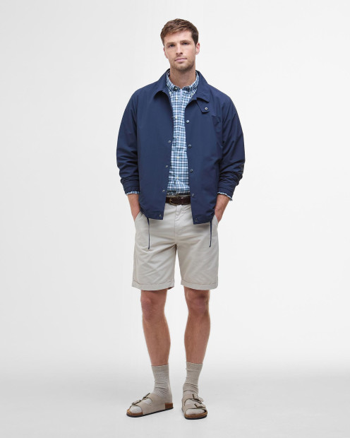Lightweight Casual Coach Jacket Classic Navy