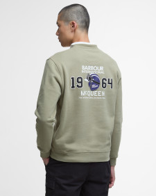 Giles Steve McQueen Sweatshirt Bleached Olive