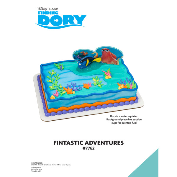 Finding Dory Fintastic Adventures The Magic of Cakes® Icing Only Page