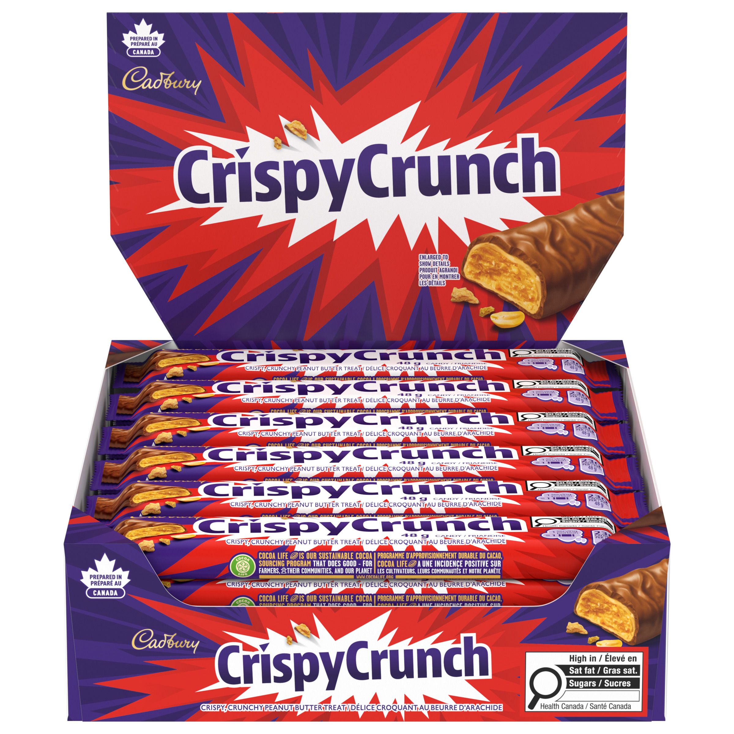 Cadbury Crispy Crunch, 24 tablettes de 48 g-thumbnail-0