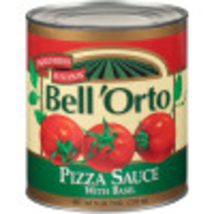 BELL ORTO Pizza Sauce with Basil, 107 oz. Can (Pack of 6) image