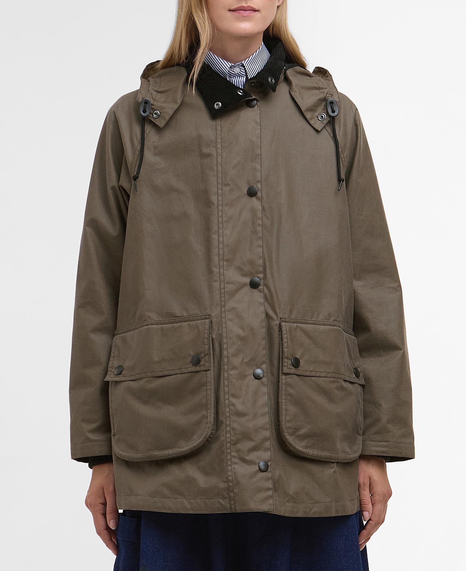 Parka cerato da donna Barbour x Margaret Howell image number 4