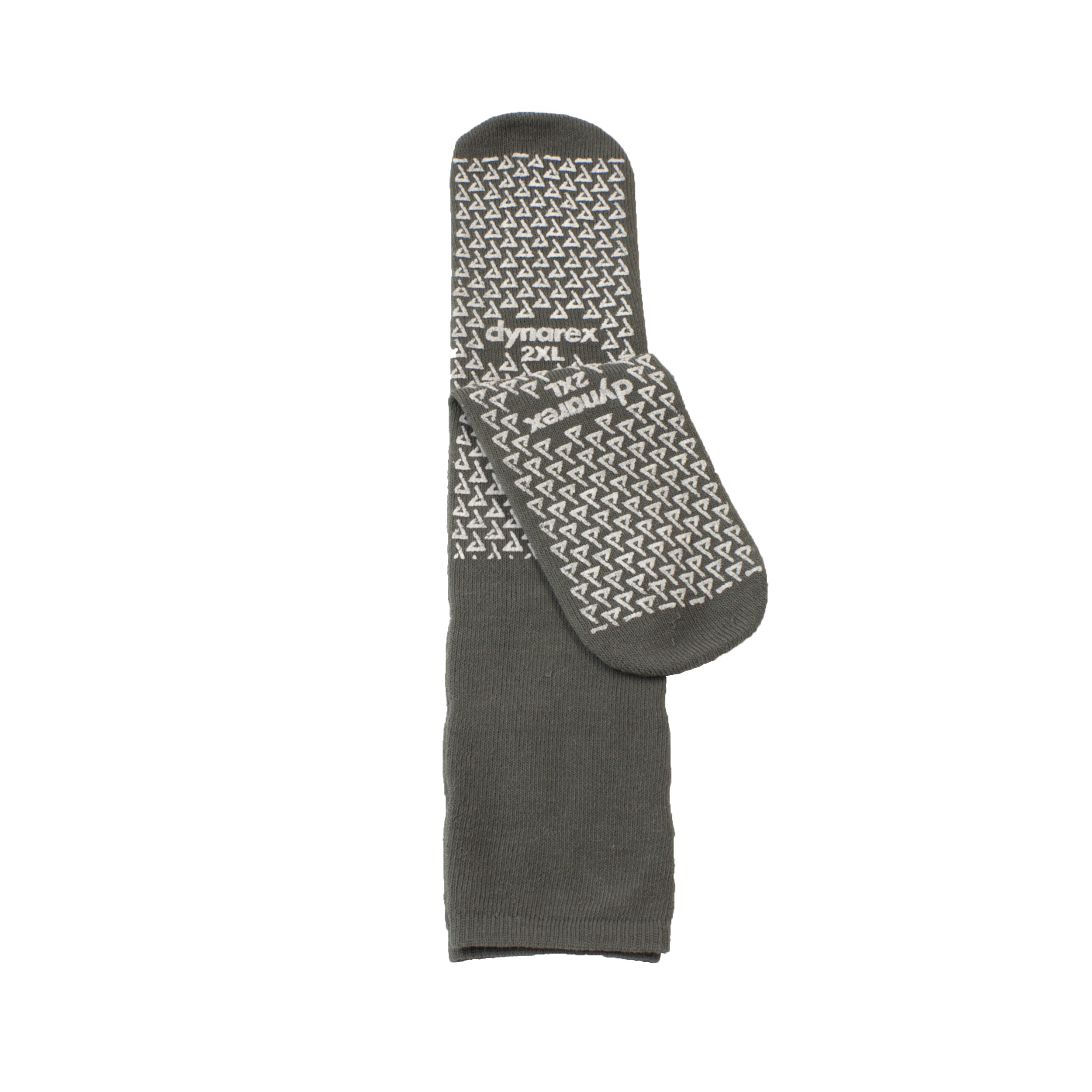 Double-Sided Slipper Socks - 2XL, Grey
