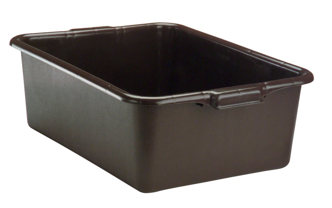 Traex® High Density Polyethylene Bus Box in Chocolate