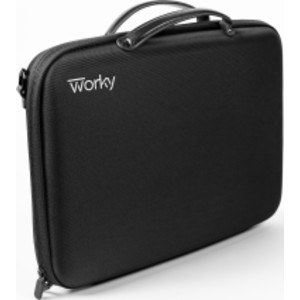 Office Everywhere Portable Briefcase Workstation, Black