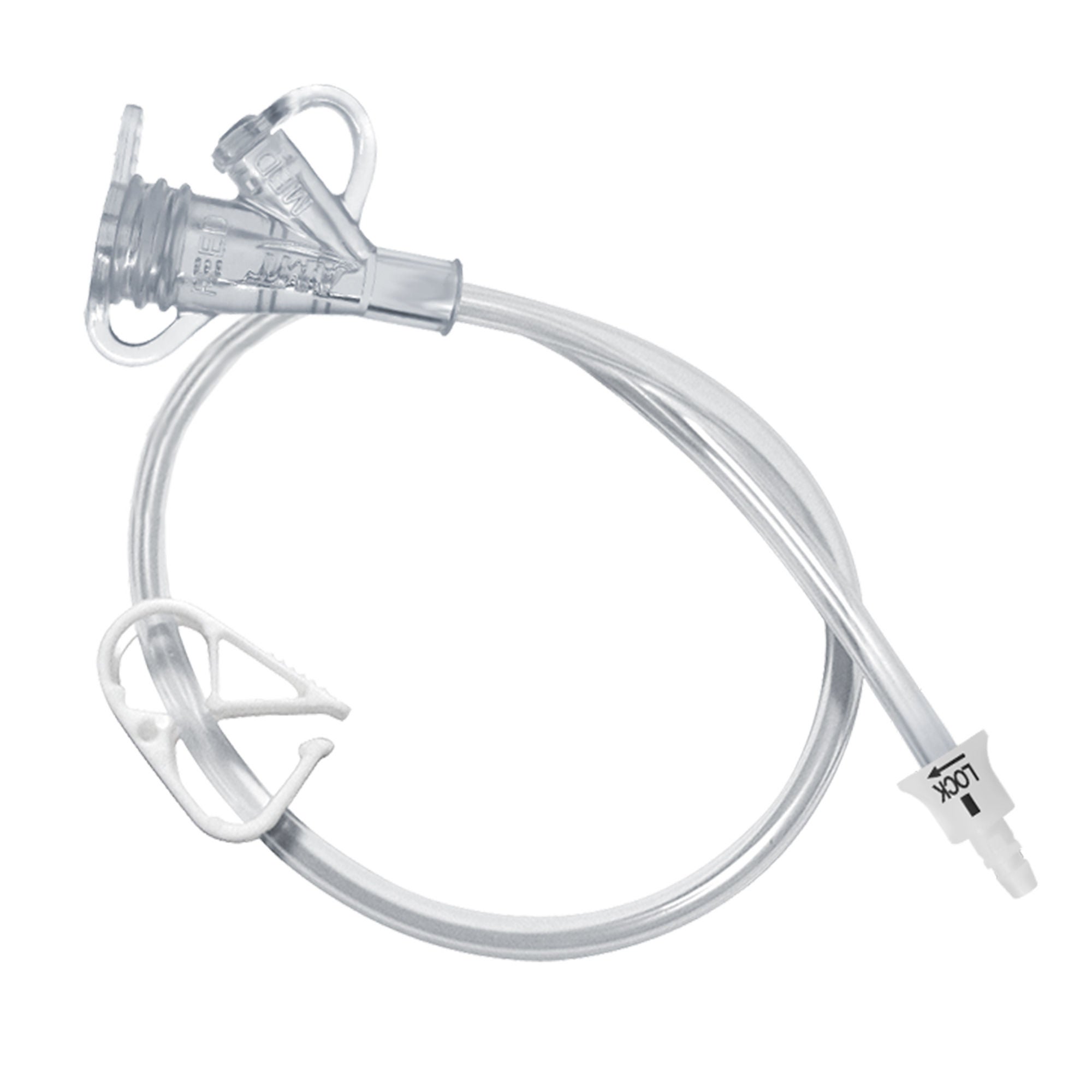 AMT Mini Classic Straight Connector with Y-Port Adapter, 12 Inch