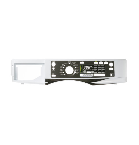 Dryer control panel bezel assembly