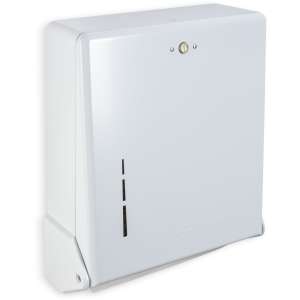 SAJT1905WH, San Jamar, True Fold, Single-Fold Folded Towel Dispenser, White