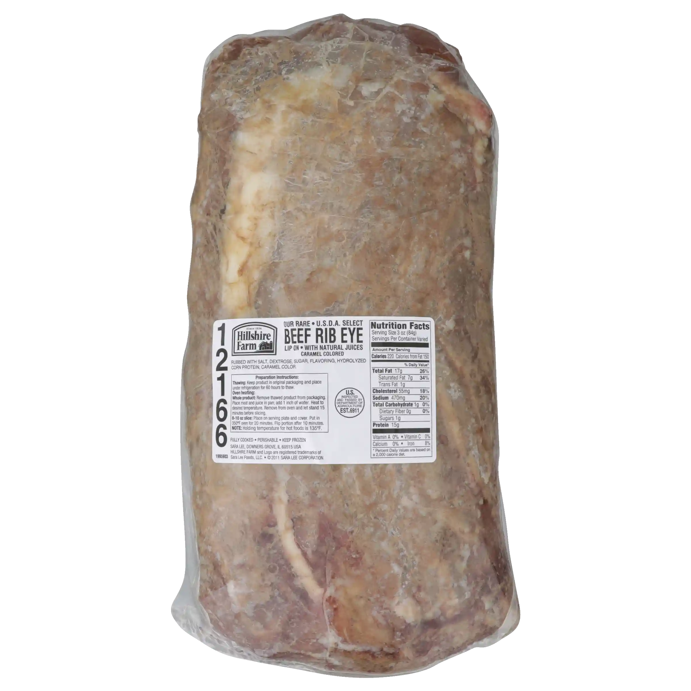 Hillshire Farm® USDA Select Beef Ribeye Rare Fully Cooked_image_21