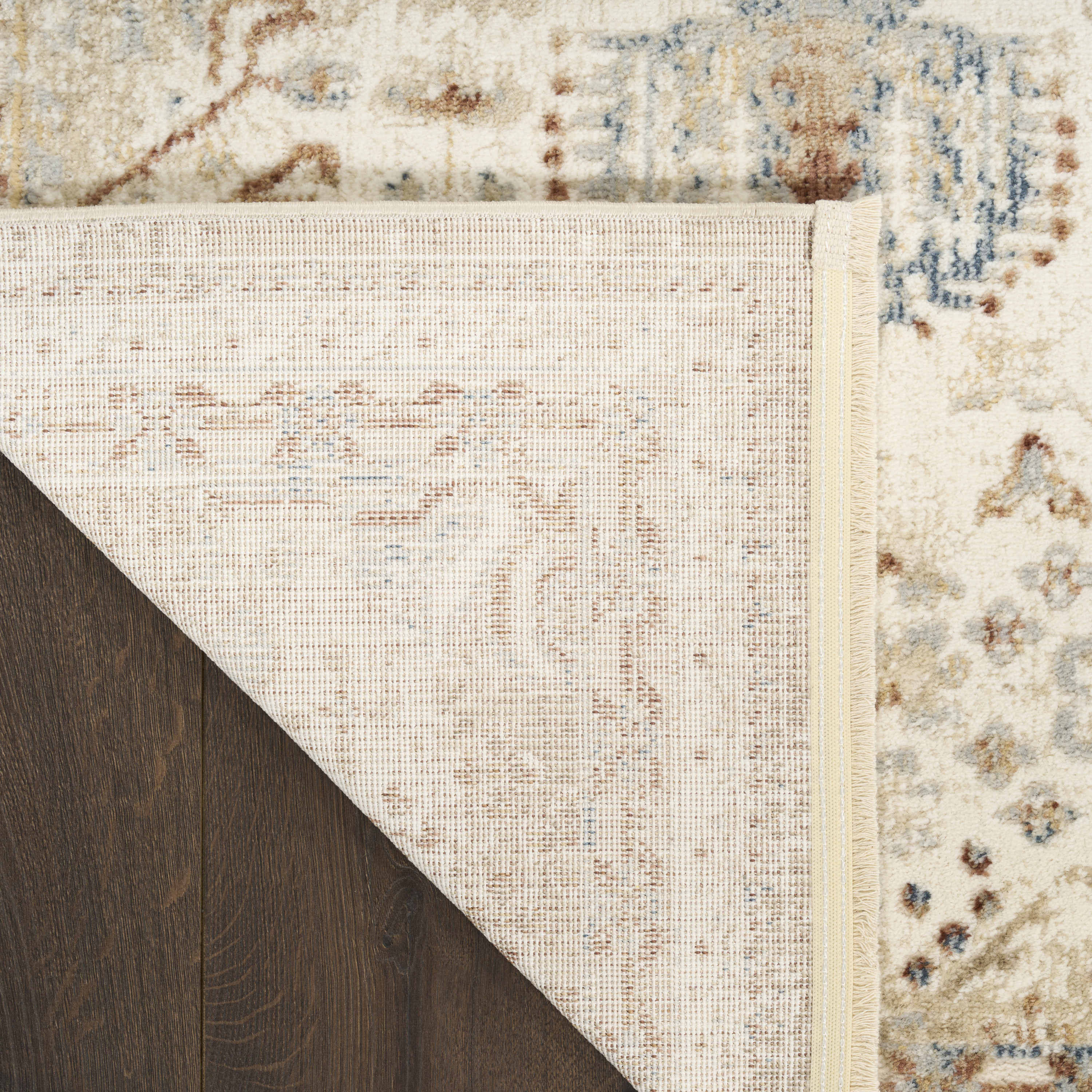 Nourison Pardis 5'3" x 7' Ivory Rust Vintage Indoor Rug