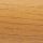Wooden veneer panel with fine horizontal grain; smooth, warm honey finish displaying darker streaks; close-up of a tabletop or wall panel bathed in soft, warm indoor light.