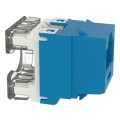 NetKey® Category 5e Component-Rated Punchdown Jack Module, Blue