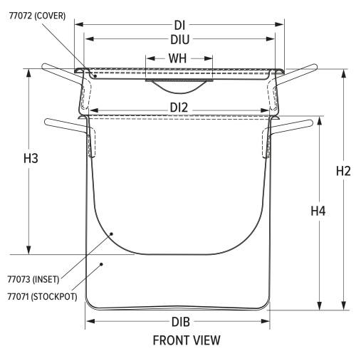 Engineering front view