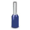 Ferrule  Sleeve Length: 8 mm  Length: 14 mm  Color: Blue