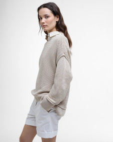 Emmie Crew-Neck Jumper Light Sand