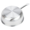 2 ¼-quart Centurion® curved sauté pan in natural finish