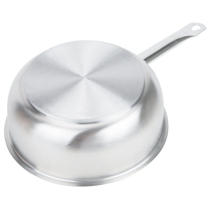 2 ¼-quart Centurion® curved sauté pan in natural finish