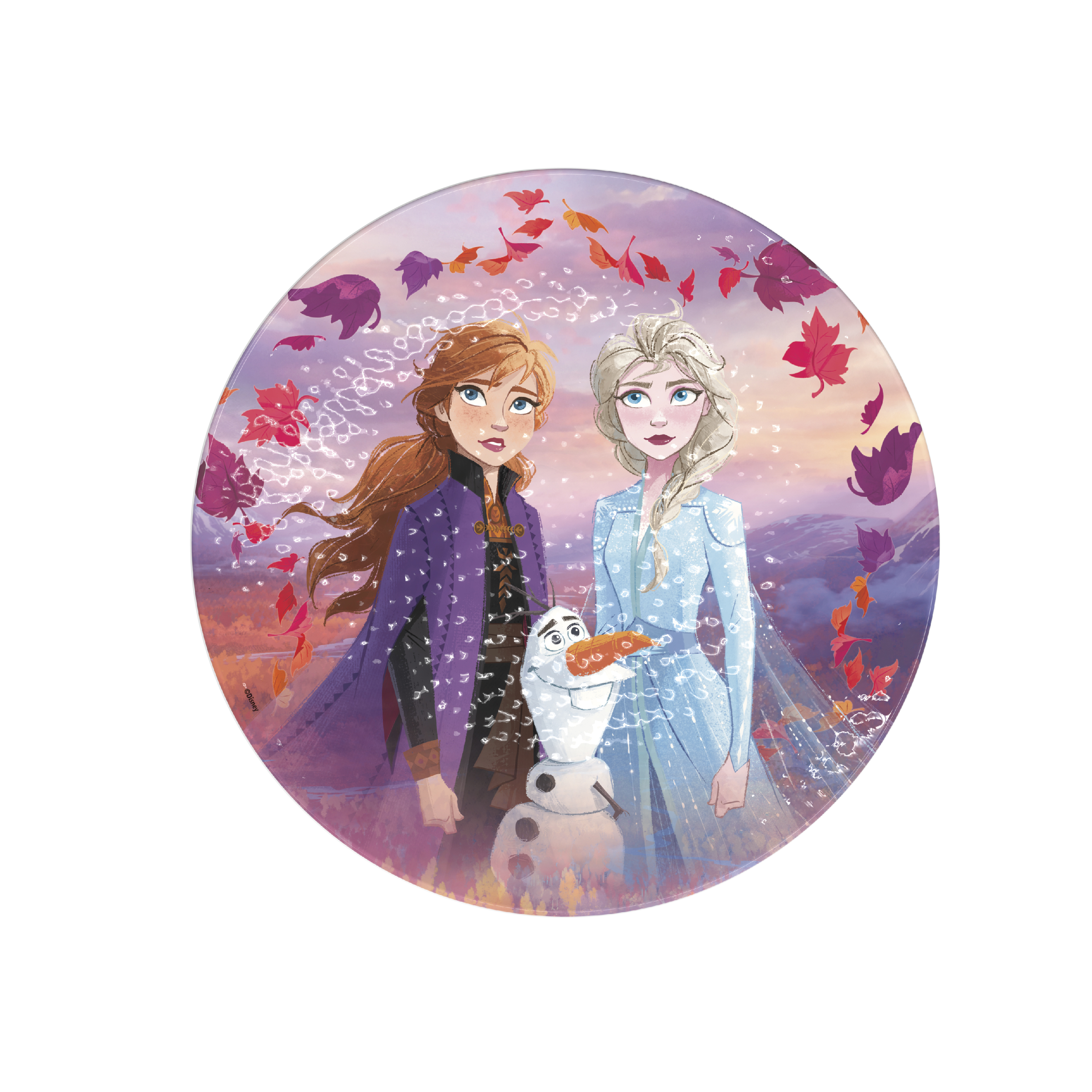 Disney Frozen 2 Movie Kids 9-inch Plate and 6-inch Bowl Set, Anna and Elsa, 2-piece set slideshow image 4 Disney Frozen 2 Movie Kids 9-inch Plate and 6-inch Bowl Set, Anna and Elsa, 2-piece set slideshow image 4