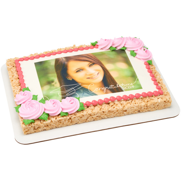 2024 Congratulations PhotoCake® Edible Image® Frame