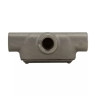 Iron Alloy Form 7 Type T Threaded Conduit Body With Cover and Gasket 1 Inch