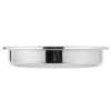 6-quart replacement stainless steel food pan for Intrigue® round induction chafer