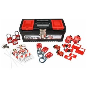 Personal Breaker Lockout Kit with 3 Keyed Alike Safety Padlocks