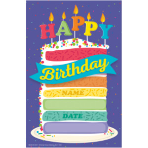 Birthday Recognition Award, Pack of 36