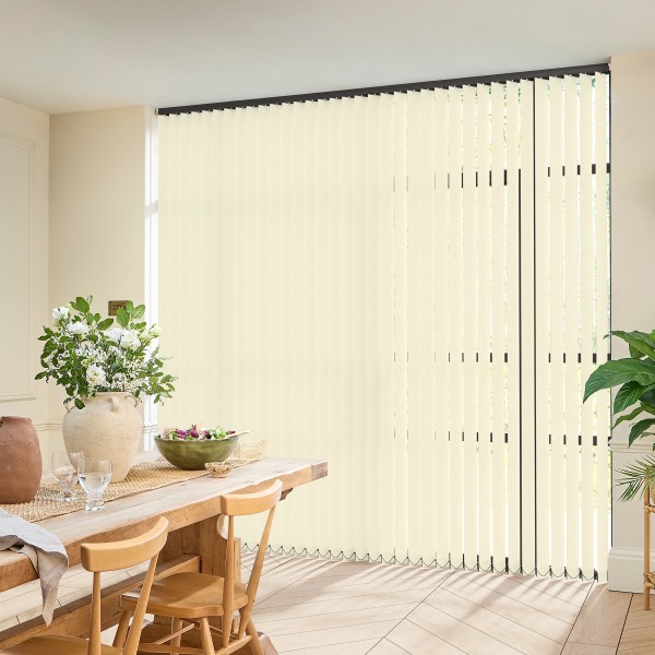 Alaska FR Calico Vertical blind