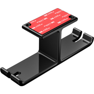 Hook-It! Dual Headphone/Headset Hanger with 3M Adhesive and Screws