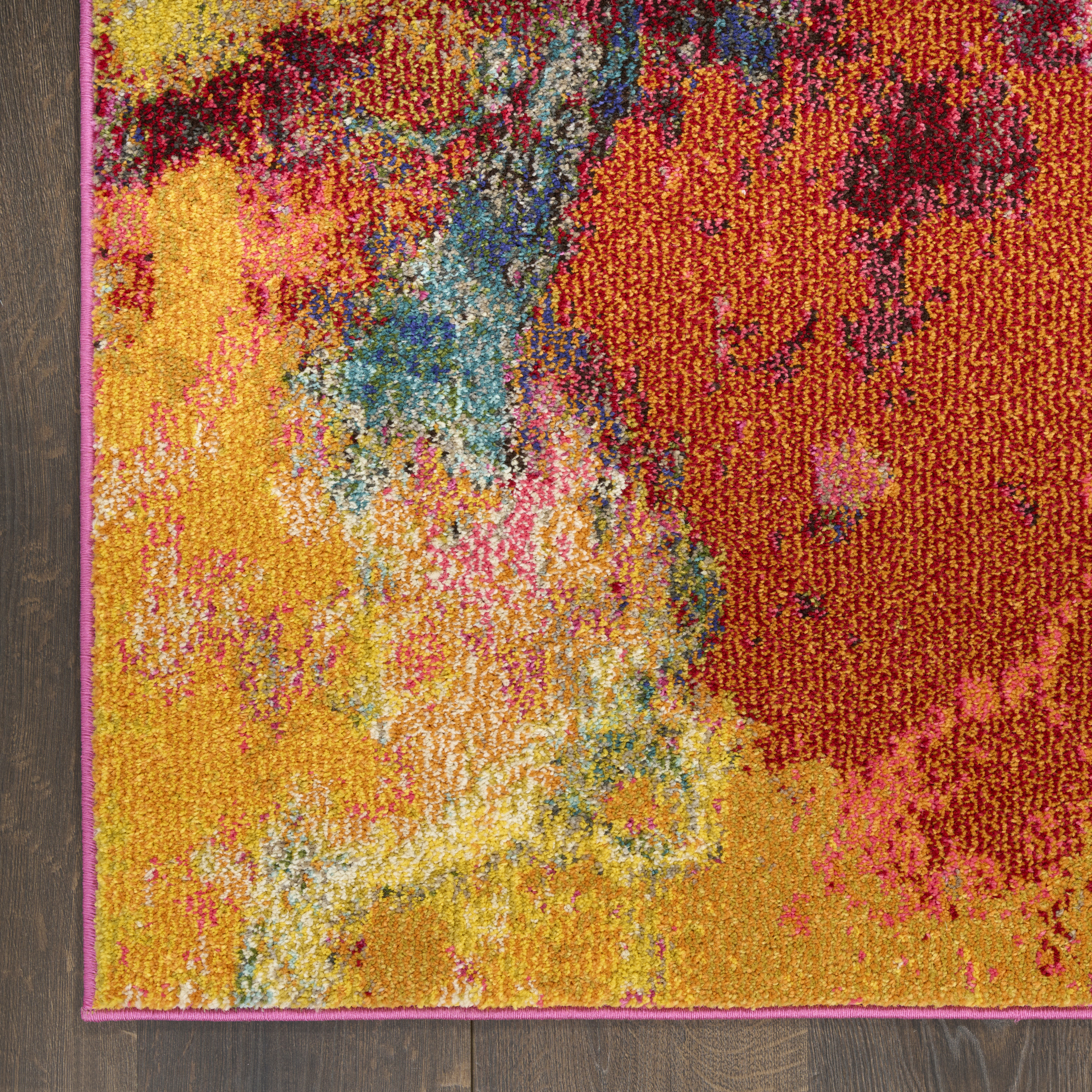 Nourison Celestial 7'10" x 10'6" Palette Modern Indoor Rug