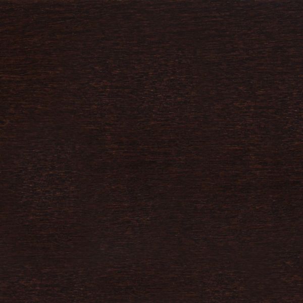 Dark mahogany wood panel (flat plank) with fine horizontal grain and subtle reddish highlights — occupying entire frame, evenly lit close-up of a smooth, slightly textured tabletop or veneer surface.
