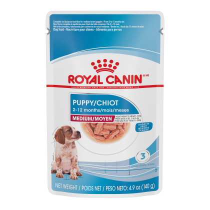 Royal Canin Size Health Nutrition Medium Puppy Pouch Dog Food