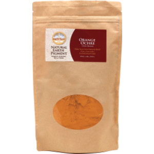 Earth & Mineral Pigments, Orange Ochre, 1 lb