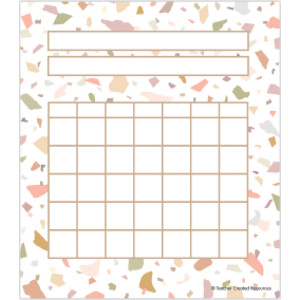 Terrazzo Tones Incentive Charts, Pack of 36