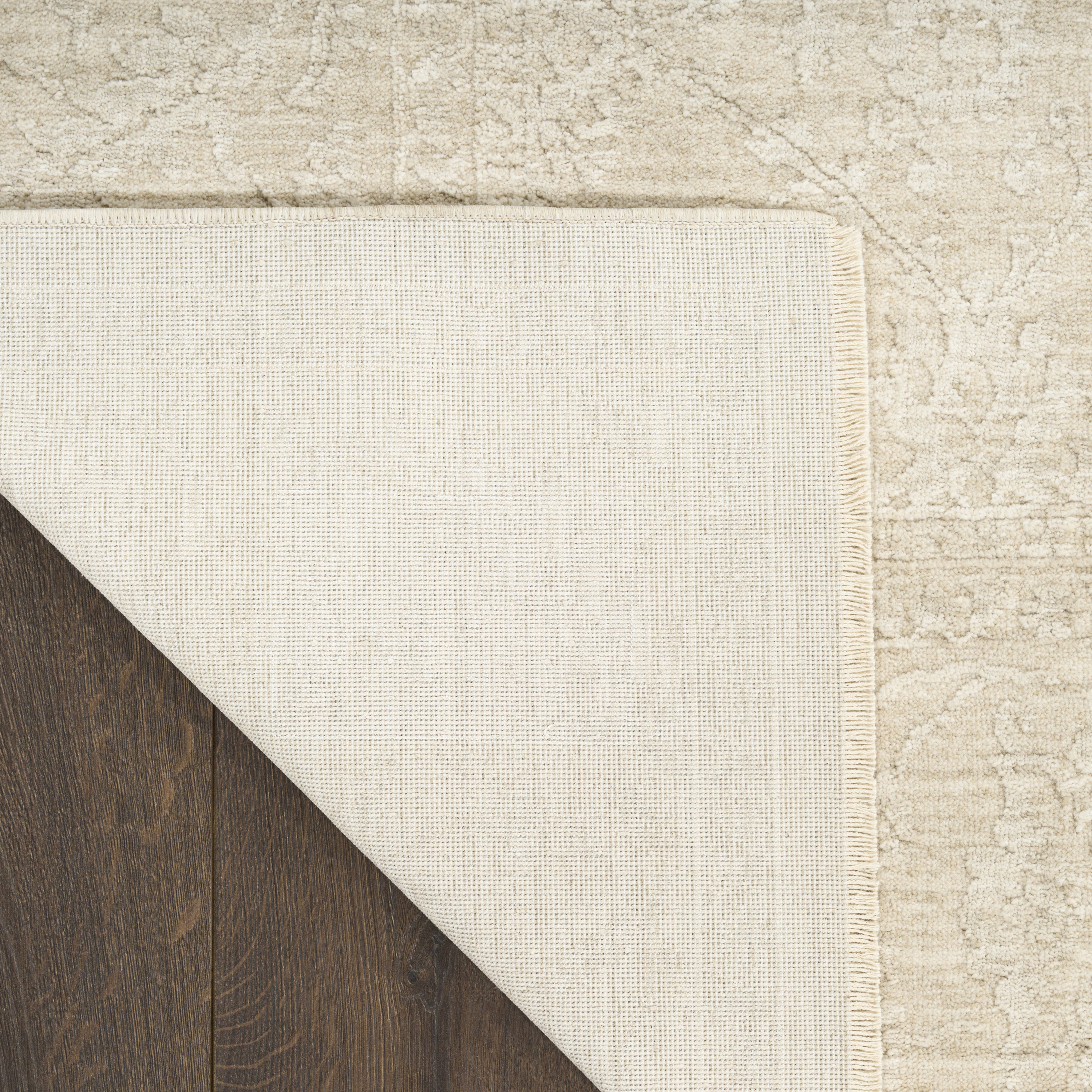 Nourison Moonlit 7'10" x 10'2" Beige Vintage Indoor Rug