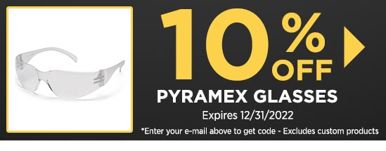 10% Off Pyramex Safety Glasses