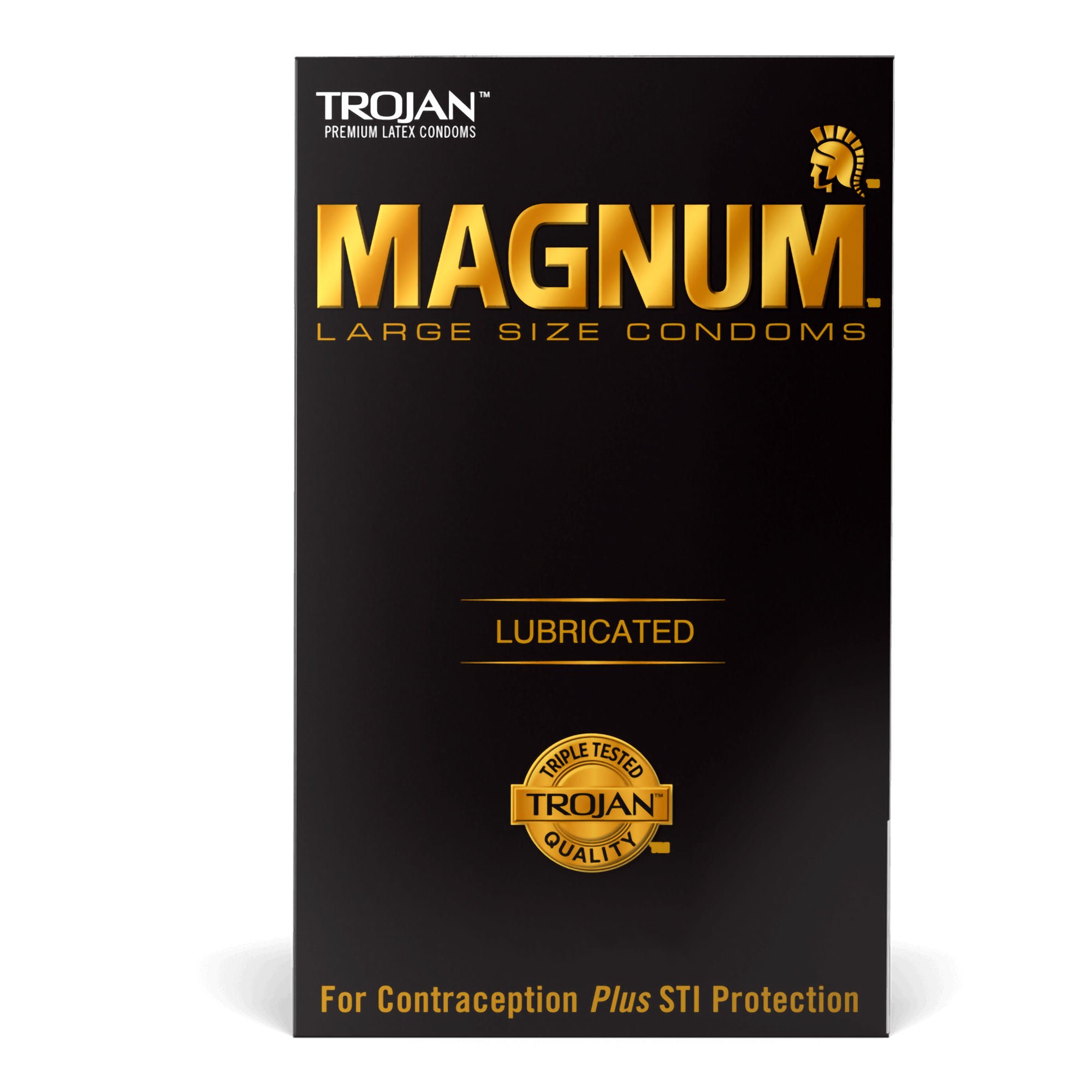 Trojan® Magnum Lubricated Latex Condom