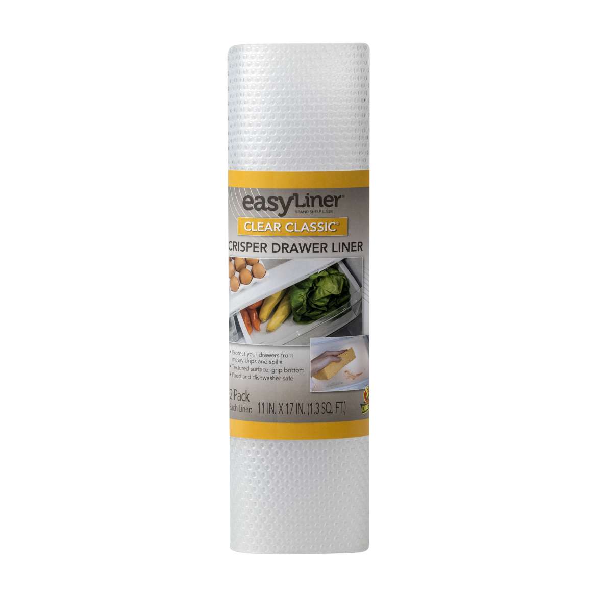 Clear Classic® EasyLiner® Refrigerator Liner Image