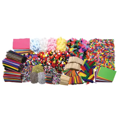 Creativity Street  Colossal Box of Crafts, Assortment,  Assorted Sizes, 1 Kit