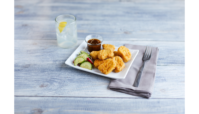 Tyson® Fully Cooked Tempura Whole Grain Battered Chicken Nuggets, CN, 0.75 oz._image_1