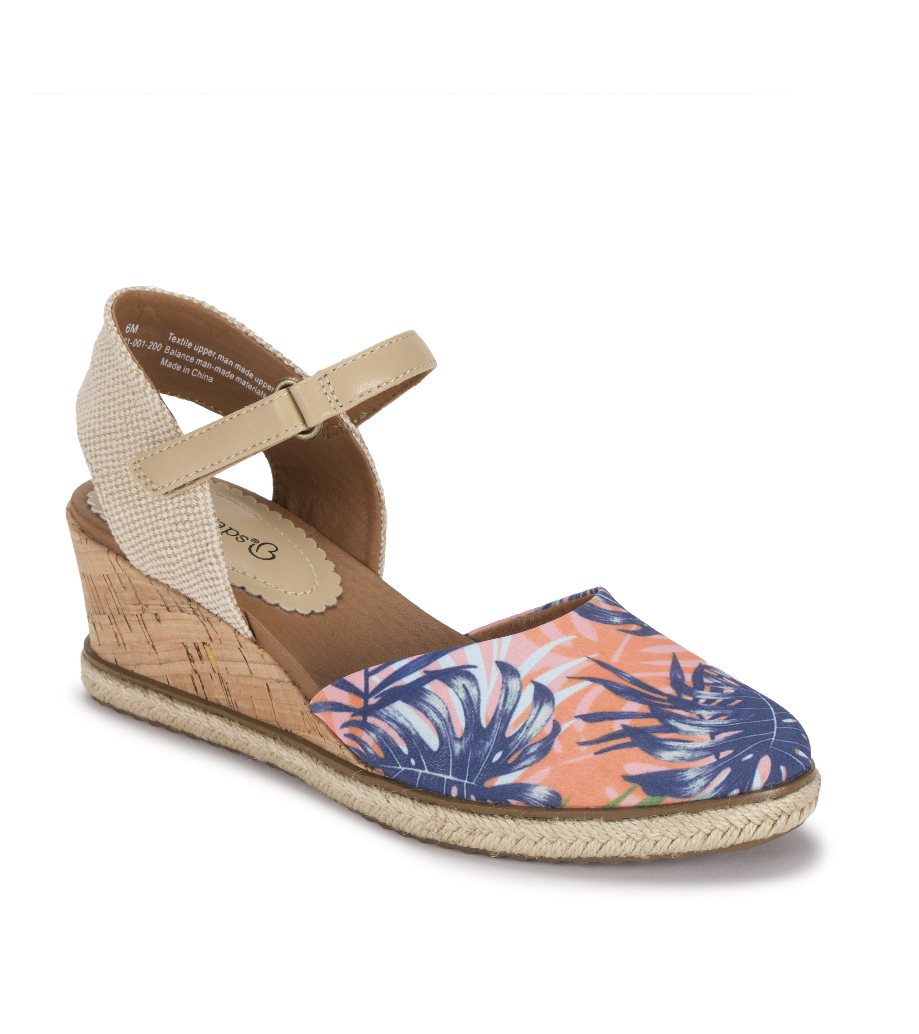 baretraps ocean women's espadrille wedge sandals