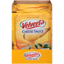 Velveeta Original Cheese Sauce Pouches, 6 ct Box, 4 oz Packets