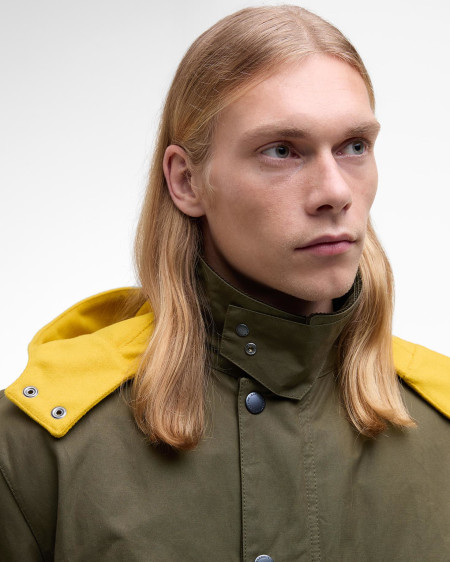 Barbour x Kaptain Sunshine Oversized Bedale Casual Field Coat